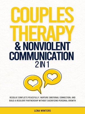 cover image of Couples Therapy & Nonviolent Communication Workbook (2 in 1)